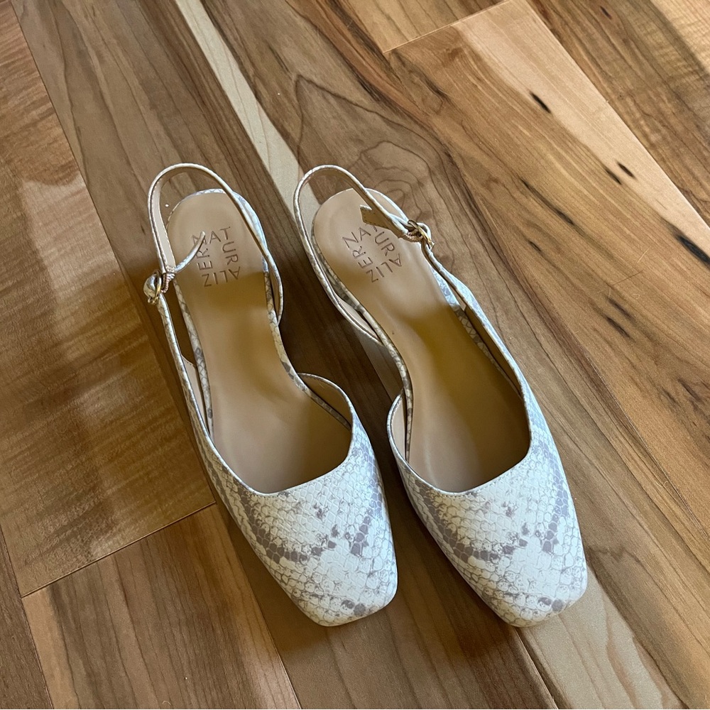 Naturalizer Slingback Leather Shoes